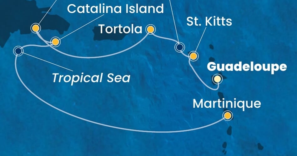 Trasa plavby CFS-PTP06A09