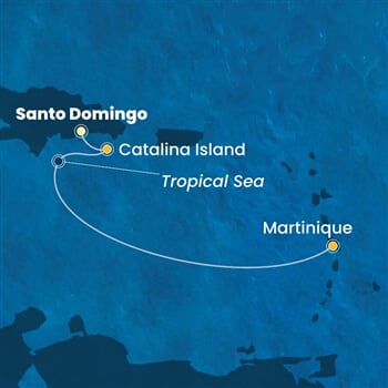 Trasa plavby CFS-SDQ03A01