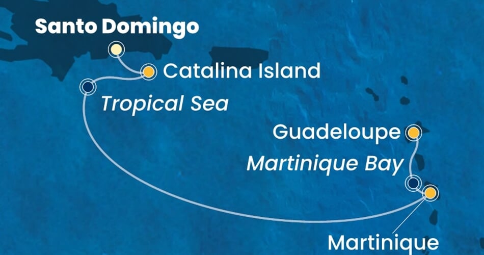 Trasa plavby CFS-SDQ04A07