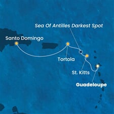 Costa Fascinosa - Nizozemské Antily, Panenské o. (britské), Dominikán.rep. (Pointe-a-Pitre)