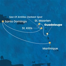 Costa Fascinosa - Nizozemské Antily, Dominikán.rep. (Pointe-a-Pitre)