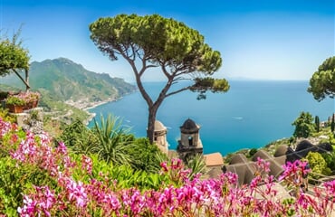 Itálie – Kampánie A Amalfitánské Pobřeží Letecky