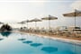 Hotel Asteris: fotografie vybavení exteriérů a interiérů ubytování.