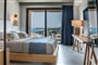 Hotel Asteris: fotografie vybavení exteriérů a interiérů ubytování.