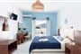Hotel Saraya Resort - Leros: fotografie vybavení exteriérů a interiérů ubytování.