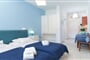 Hotel Saraya Resort - Leros: fotografie vybavení exteriérů a interiérů ubytování.