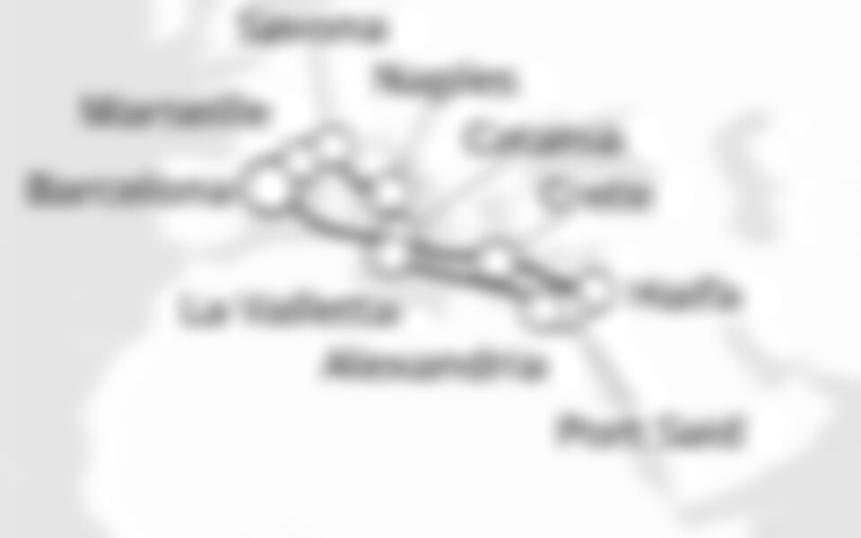 Costa Diadema - Španělsko, Francie, Itálie, Řecko, Izrael, ... (z Barcelony)