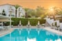 Hotel Princess - Kefalonie: fotografie vybavení exteriérů a interiérů ubytování.