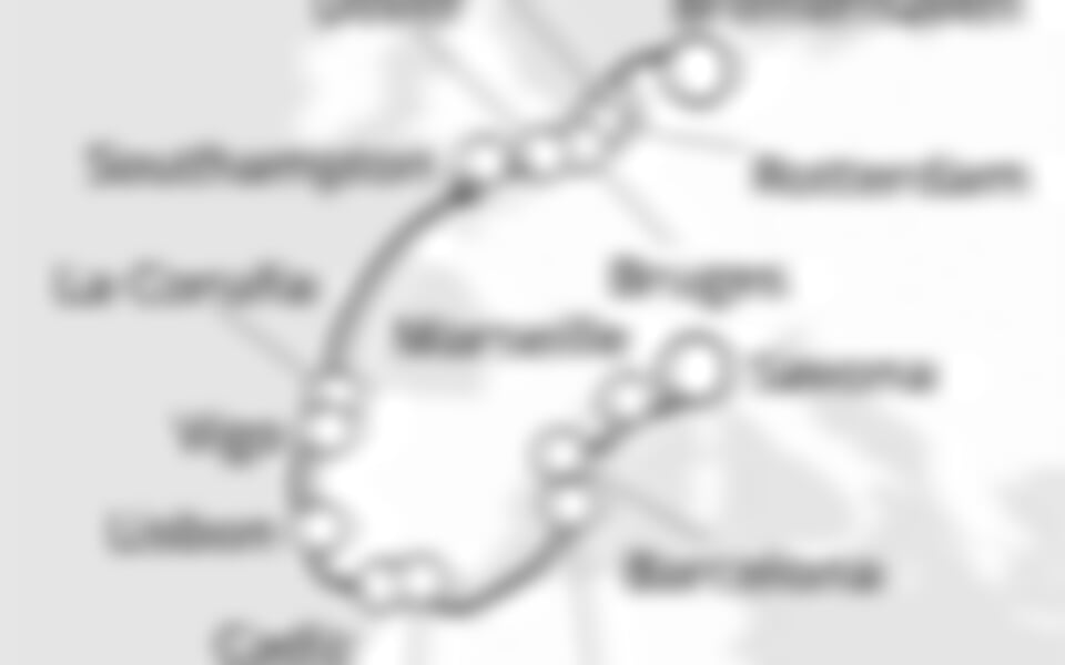 Costa Fortuna - Německo, Nizozemí, Belgie, Velká Británie, Španělsko, ... (Bremerhaven)