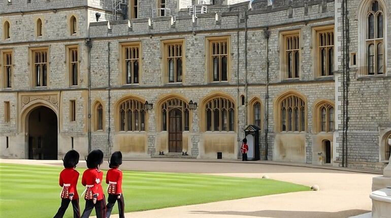 Anglie - zámek Windsor