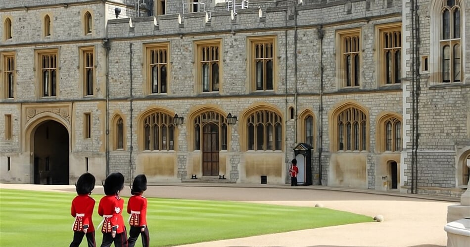 Anglie - zámek Windsor