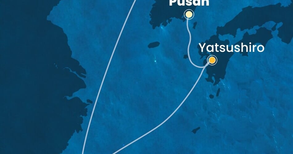 Trasa plavby CSE-INC05003