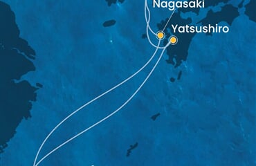 Costa Serena - Japonsko, Jižní Korea