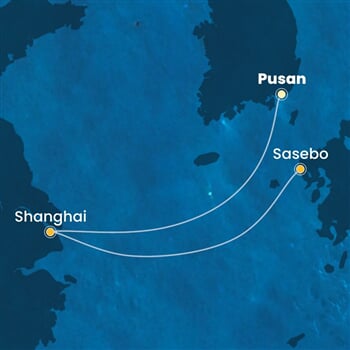 Trasa plavby CSE-PUS04A0M