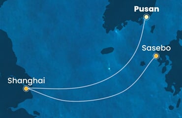 Costa Serena - Jižní Korea, Čína, Japonsko (Pusan)