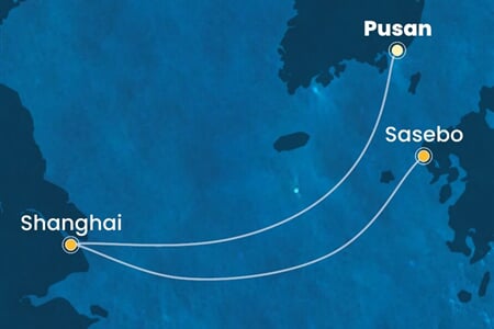 Costa Serena - Jižní Korea, Čína, Japonsko (Pusan)