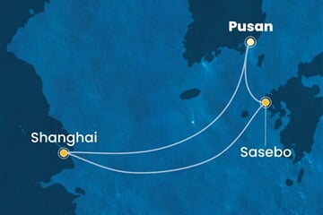 Costa Serena - Jižní Korea, Čína, Japonsko (Pusan)