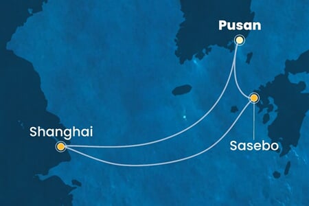 Costa Serena - Jižní Korea, Čína, Japonsko (Pusan)