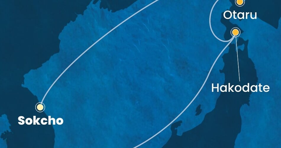 Trasa plavby CSE-SOH05016