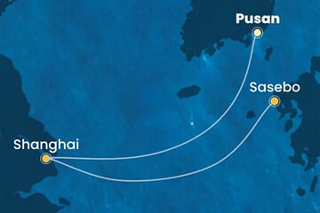 Costa Serena - Jižní Korea, Čína, Japonsko (Pusan)