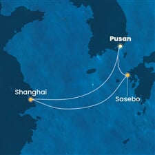 Costa Serena - Jižní Korea, Čína, Japonsko (Pusan)