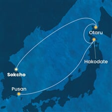 Costa Serena - Japonsko, Jižní Korea (Sokcho)