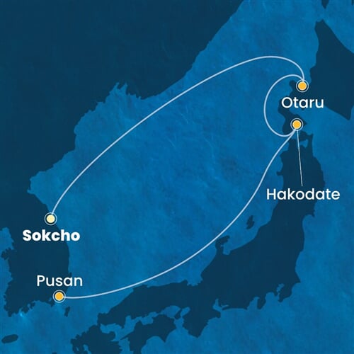 Trasa plavby CSE-SOH05016