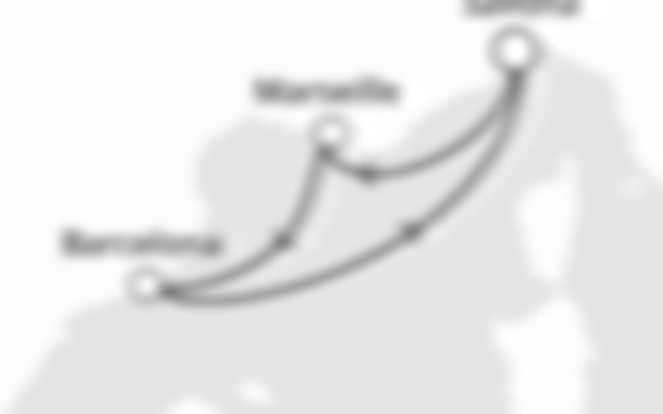 Costa Toscana - Itálie, Francie, Španělsko (ze Savony)