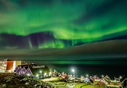 Zimní Grónsko + POLÁRNÍ ZÁŘE NAD FJORDEM + TRADIČNÍ JÍZDA PSÍM SPŘEŽENÍM
