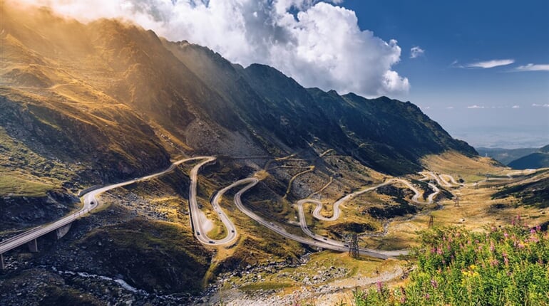 Rumunsko - Transfagarašská magistrála