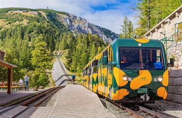 Wachau - Mločím vláčkem až na Schneeberg - turistika v Alpách