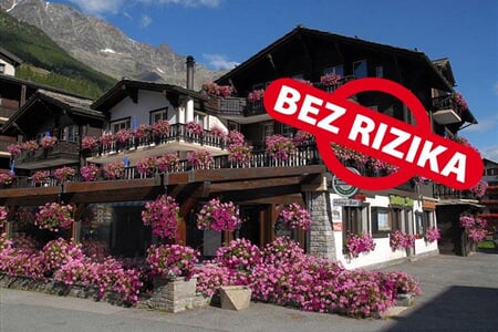 Saastal - Hotel Bergheimat v Saas Grund **