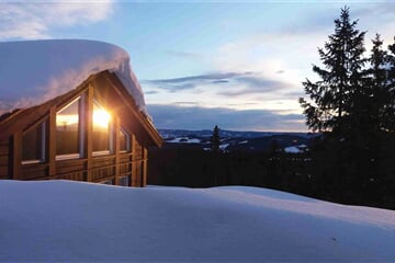 Toulky zimním Norskem na sněžnicích ve středisku  Sjusjoen a Holmenkollen