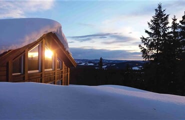 Toulky zimním Norskem na sněžnicích ve středisku Sjusjoen a Holmenkollen