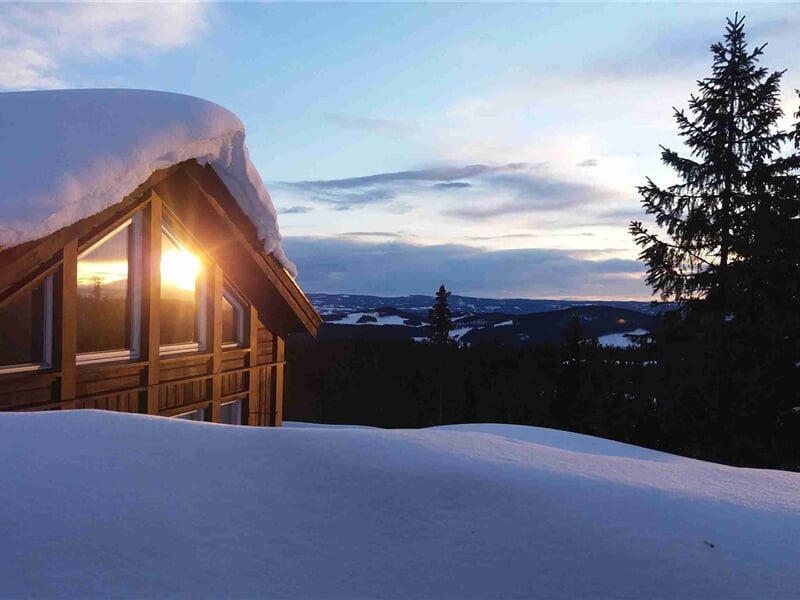 Norsko - Běžkování ve středisku Sjusjoen