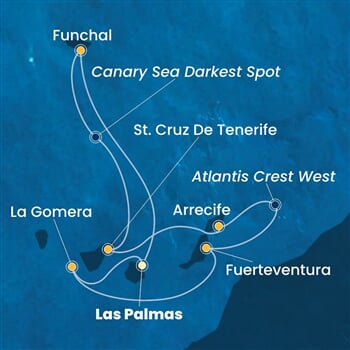 Trasa plavby CPA-LPA07A0Y