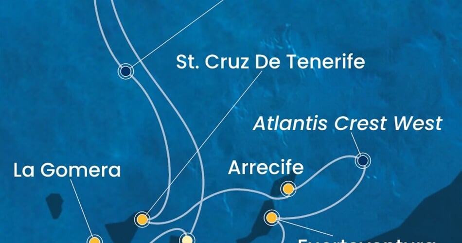 Trasa plavby CPA-LPA07A0Y