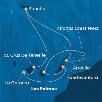Trasa plavby CPA-LPA07A0Z