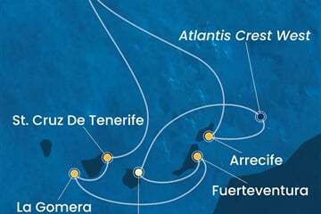 Costa Pacifica - Španělsko, Portugalsko (Gran Canaria)