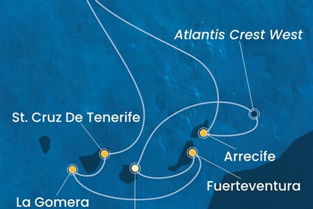 Costa Pacifica - Španělsko, Portugalsko (Gran Canaria)