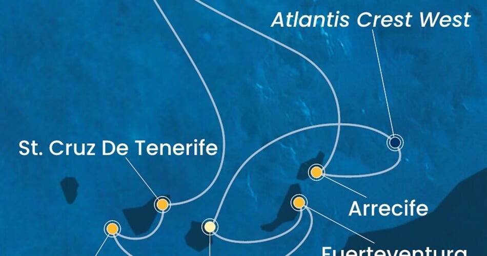 Trasa plavby CPA-LPA07A0Z