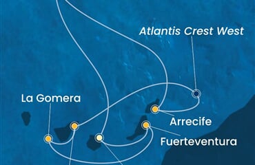 Costa Pacifica - Španělsko, Portugalsko (Gran Canaria)