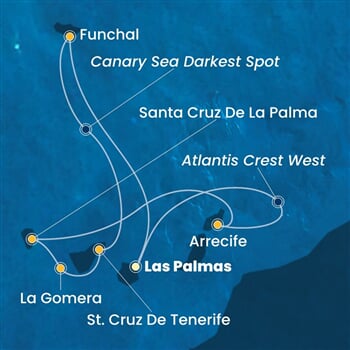 Trasa plavby CPA-LPA07A11