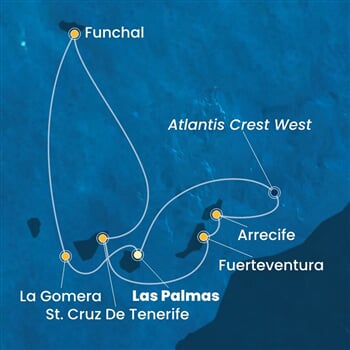 Trasa plavby CPA-LPA08A02