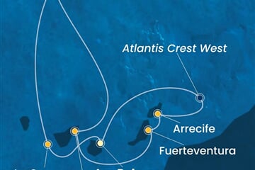 Costa Pacifica - Španělsko, Portugalsko (Gran Canaria)