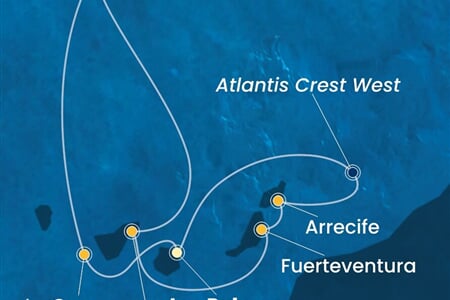 Costa Pacifica - Španělsko, Portugalsko (Gran Canaria)