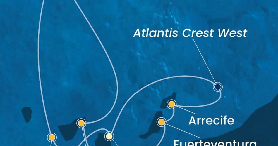 Trasa plavby CPA-LPA08A02