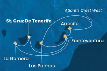 Costa Pacifica - Španělsko (Santa Cruz de Tenerife)