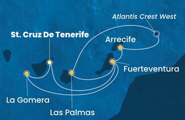 Costa Pacifica - Španělsko (Santa Cruz de Tenerife)
