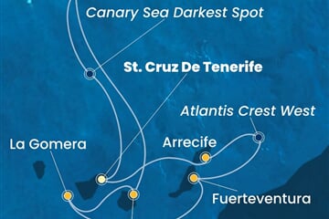 Costa Pacifica - Španělsko, Portugalsko (Santa Cruz de Tenerife)